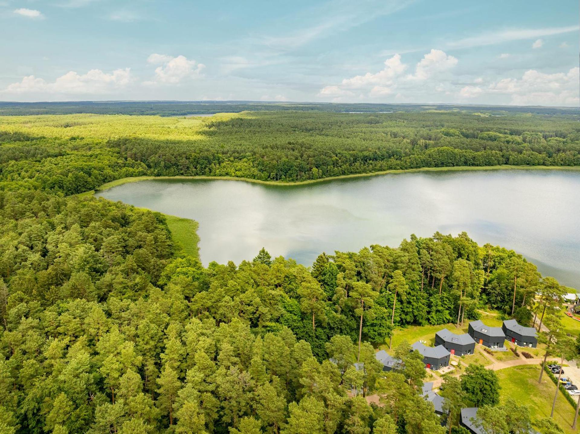 Ferienhaus Direkt Am See Uckermark Templin Buitenkant foto