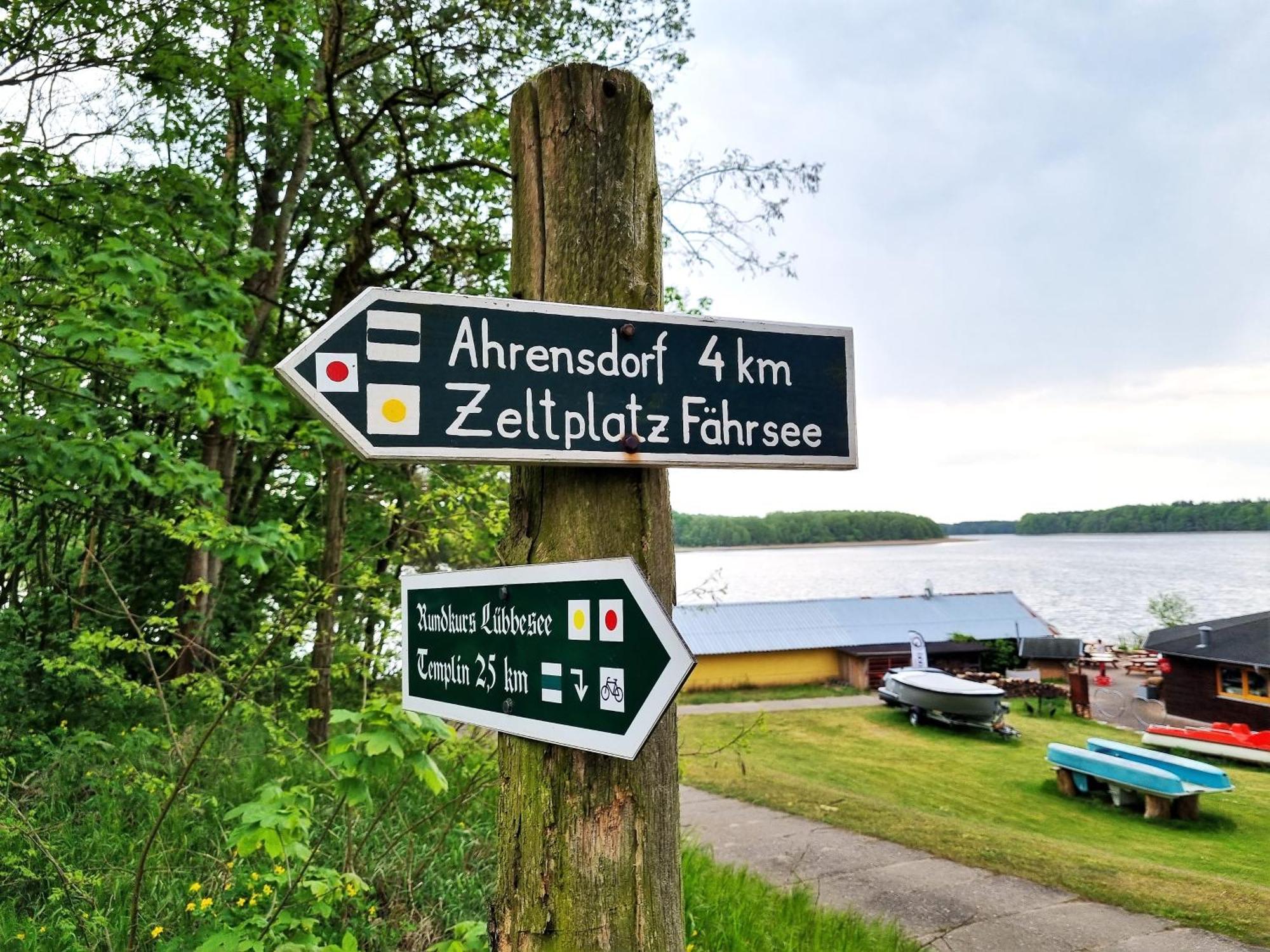 Ferienhaus Direkt Am See Uckermark Templin Buitenkant foto